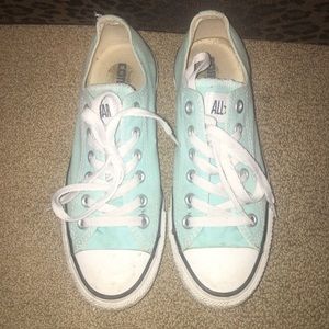 Blue converse